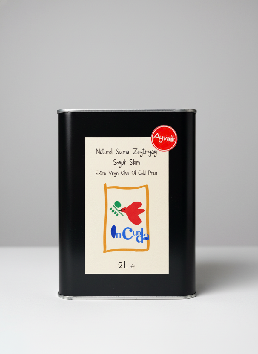 YENİ HASAT AYVALIK 2LT Naturel Sızma Zeytinyağı (Hasat Zamanı Ekim 2025)