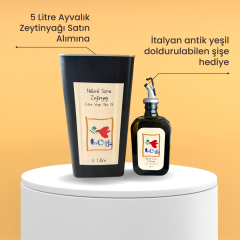 YENİ HASAT AYVALIK 5LT Naturel Sızma Zeytinyağı (Hasat Zamanı Ekim 2024)