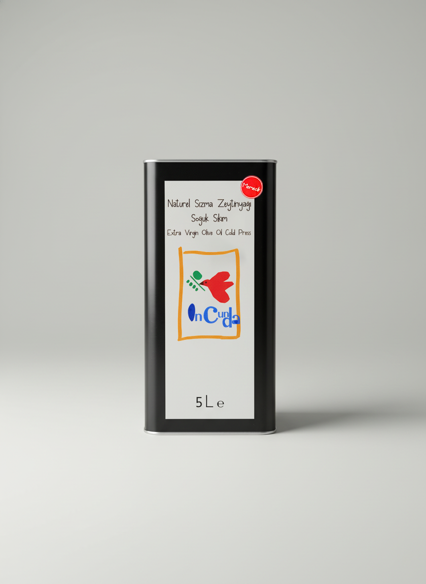 YENİ HASAT MEMECİK 5LT Naturel Sızma Zeytinyağı (Hasat Dönemi Ekim 2025)