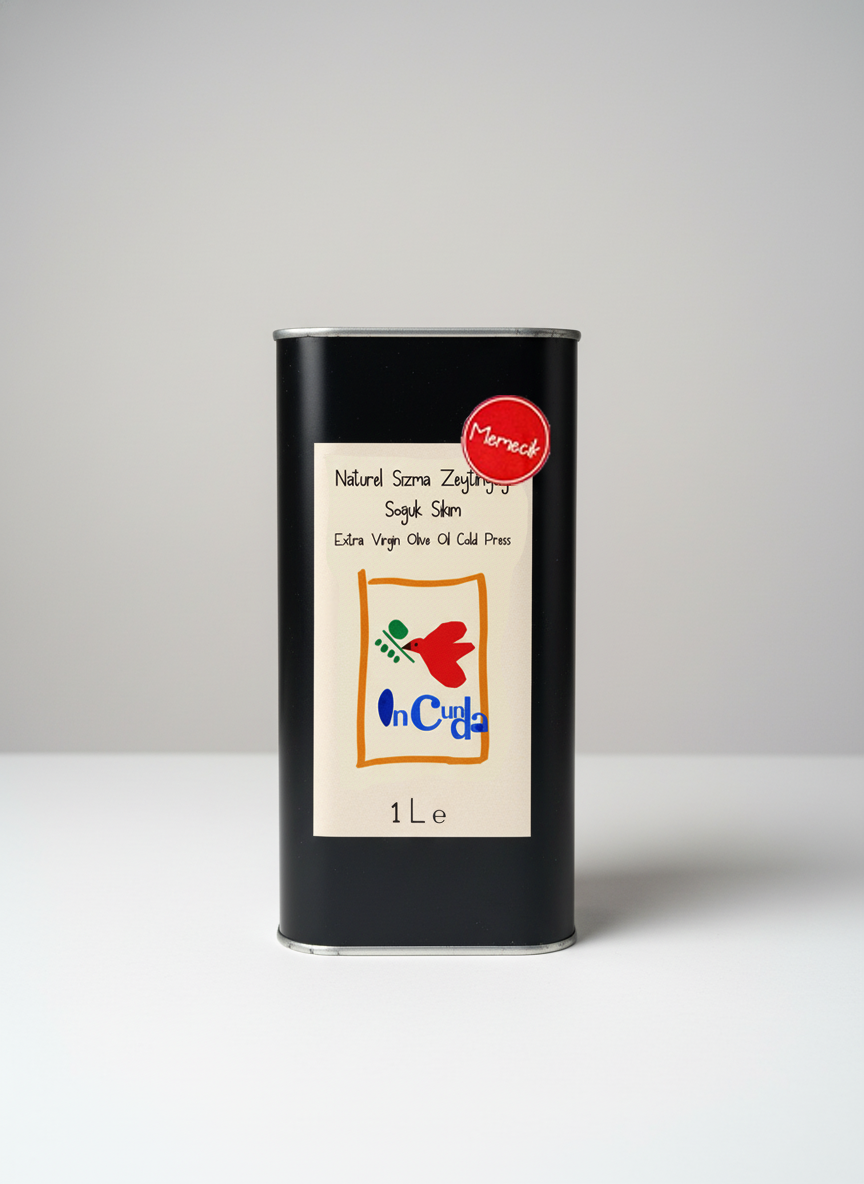 YENİ HASAT MEMECİK 1LT Naturel Sızma Zeytinyağı (Hasat Zamanı Ekim 2025)