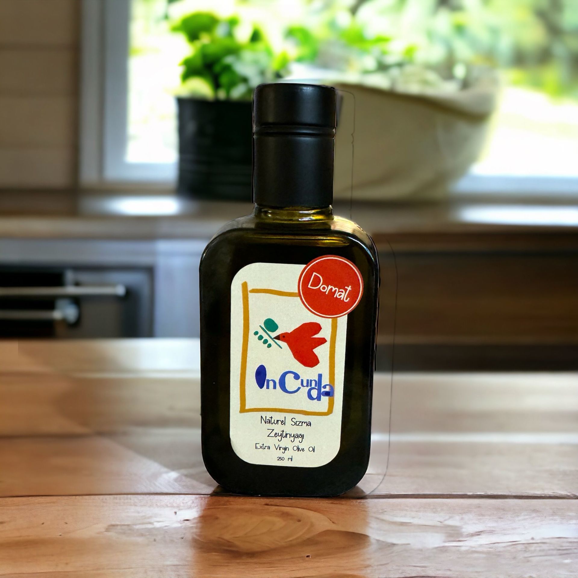 YENİ HASAT DOMAT 250 ML Naturel Sızma Zeytinyağı  (Hasat Zamanı Ekim 2025)