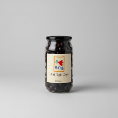 Kuru Sele Sofralık Siyah Zeytin 1000 cc