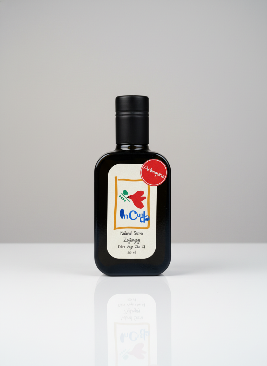 YENİ HASAT ARBEQUİNA 250 ML Naturel Sızma Zeytinyağı  (Hasat Zamanı Ekim 2025)