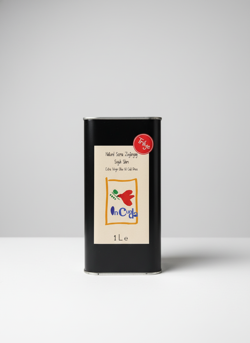 YENİ HASAT TRİLYE 1LT Naturel Sızma Zeytinyağı (Hasat Dönemi Ekim 2025)